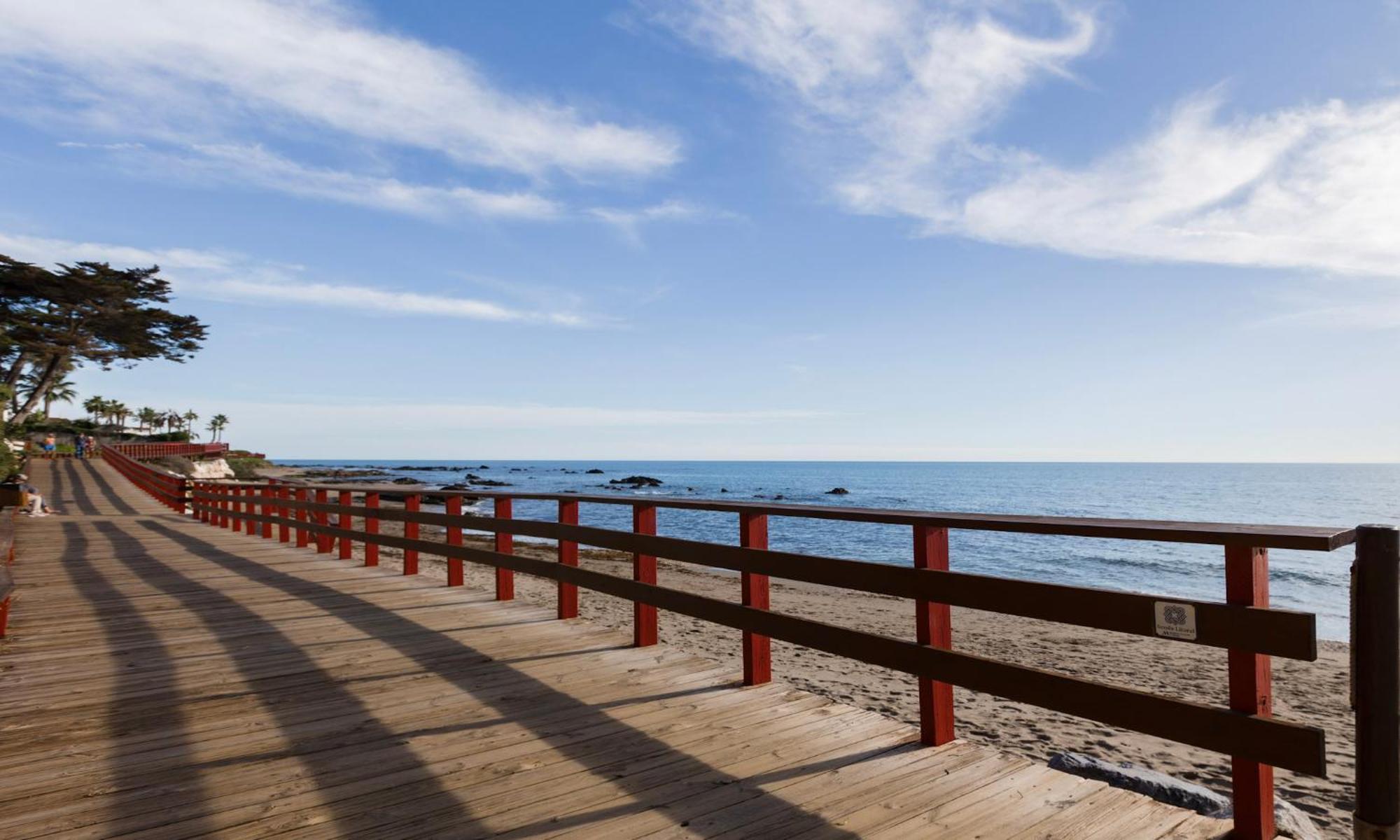 Oceanfront Mijas Apartment Bagian luar foto