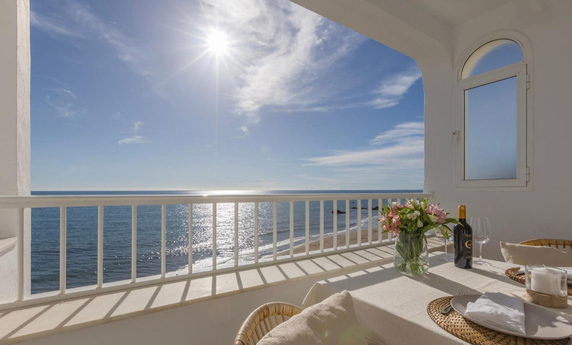 Oceanfront Mijas Apartment Bagian luar foto